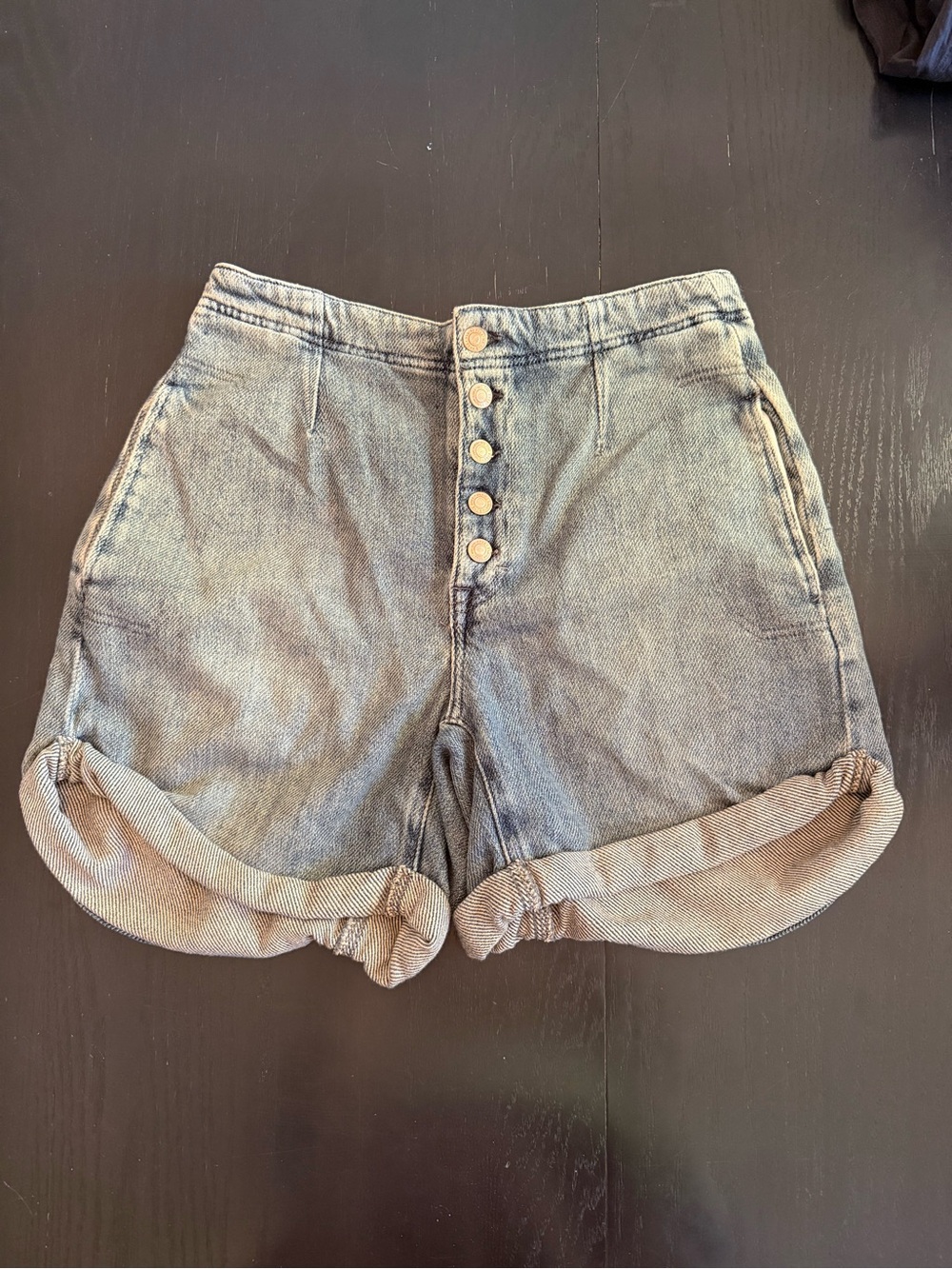 We The Free Womens Jean Shorts Size 27 - Free People